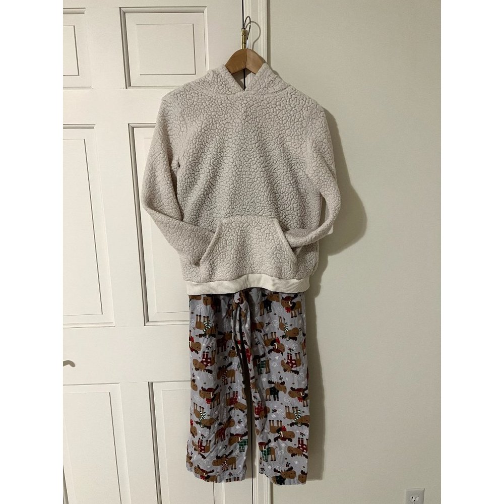 Wondershop Christmas Moose Pajama Set - Youth S